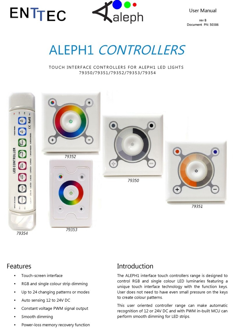 Enttec ALEPH1 Manual de usuario