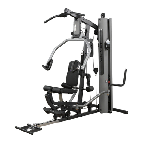 Body Solid G5S Instrucciones de montaje Body Solid G5S Instrucciones de montaje
