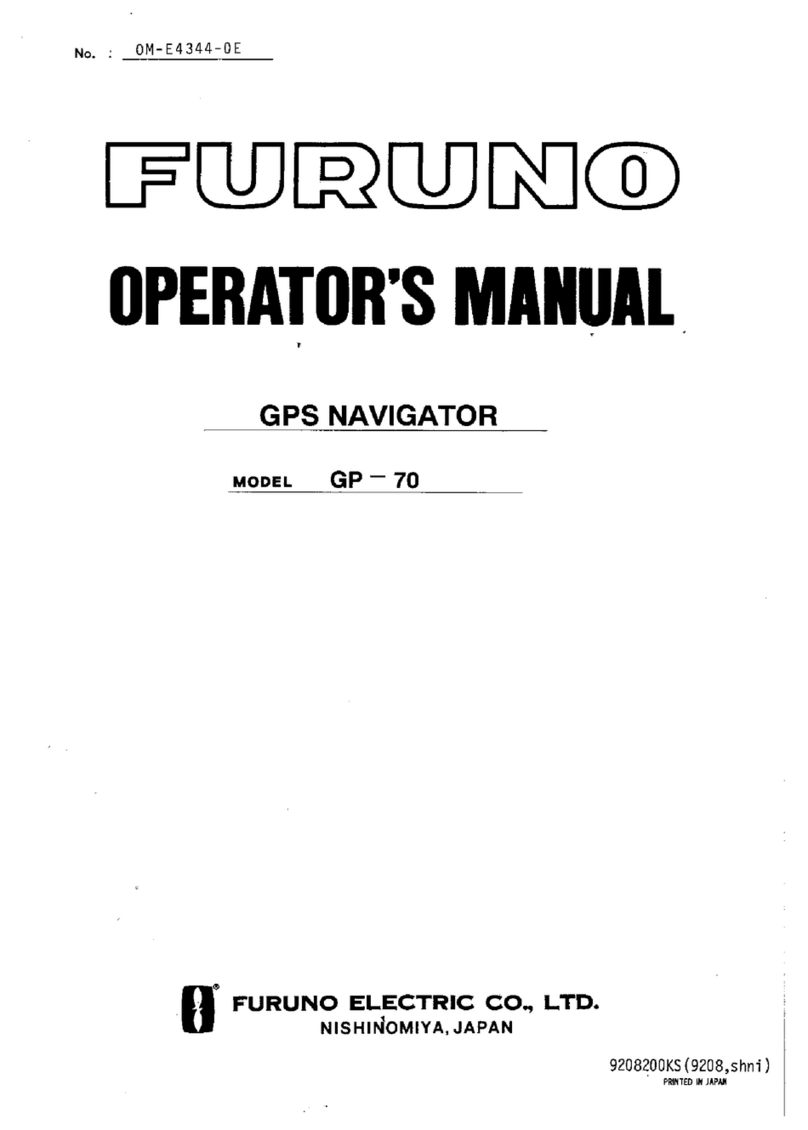 Furuno GP-70 Manual de usuario