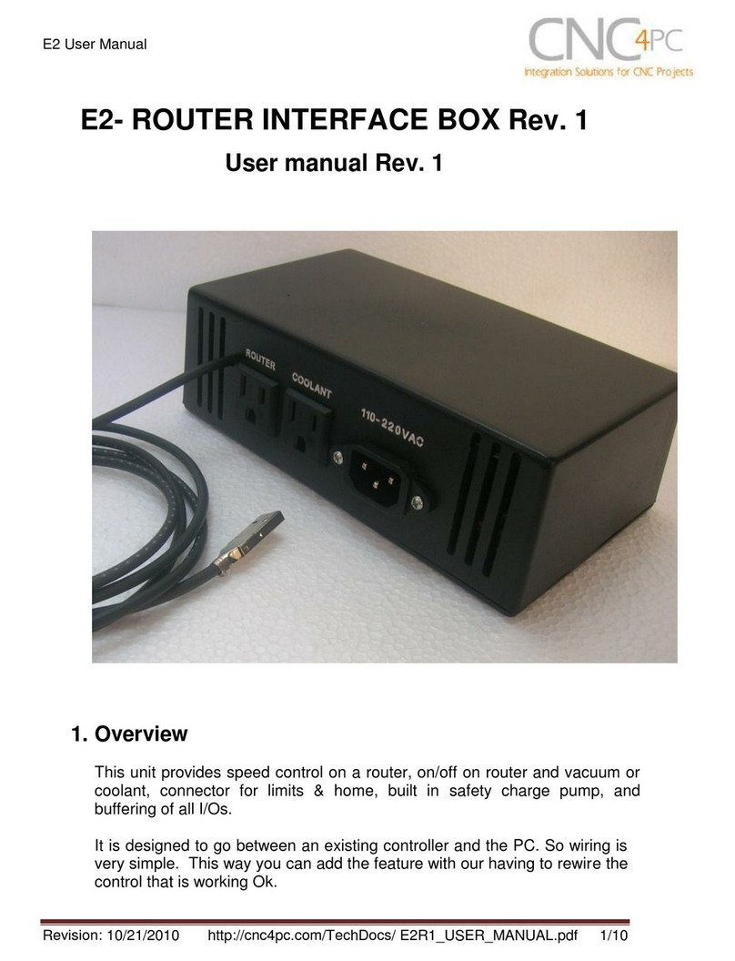 CNC4PC E2 Manual de usuario