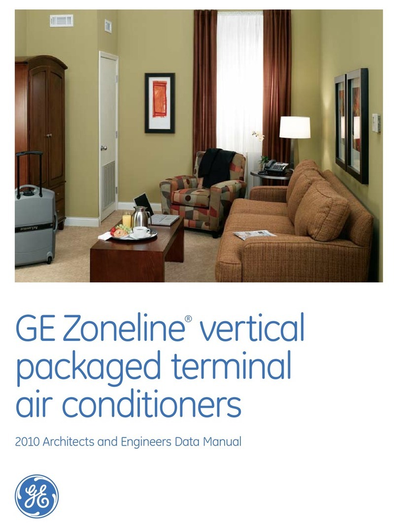 GE Zoneline Guía de instalación y uso