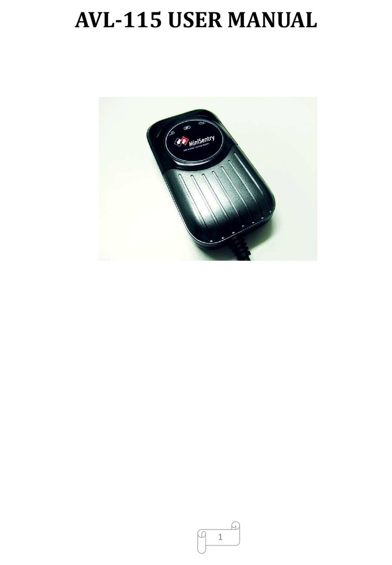 Tracker Technology AVL-115 Manual de usuario