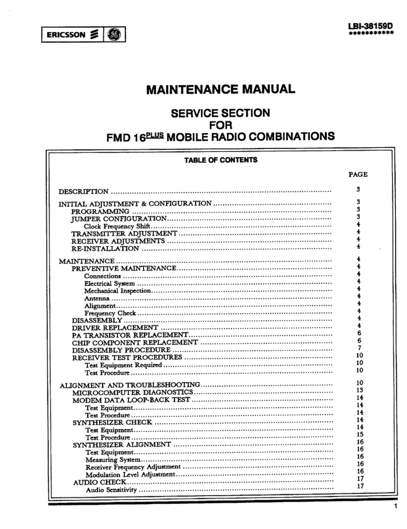 Ericsson FMD 16 PLUS Manual de usuario