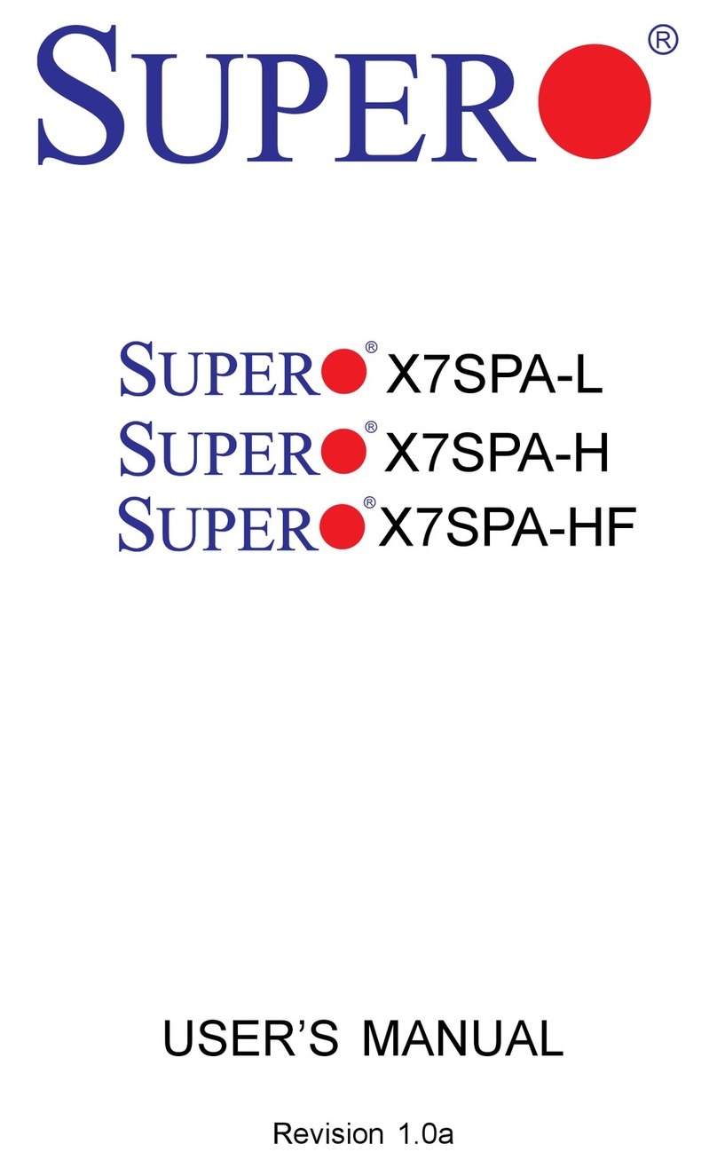Supero SUPER X7SPA-L Manual de usuario