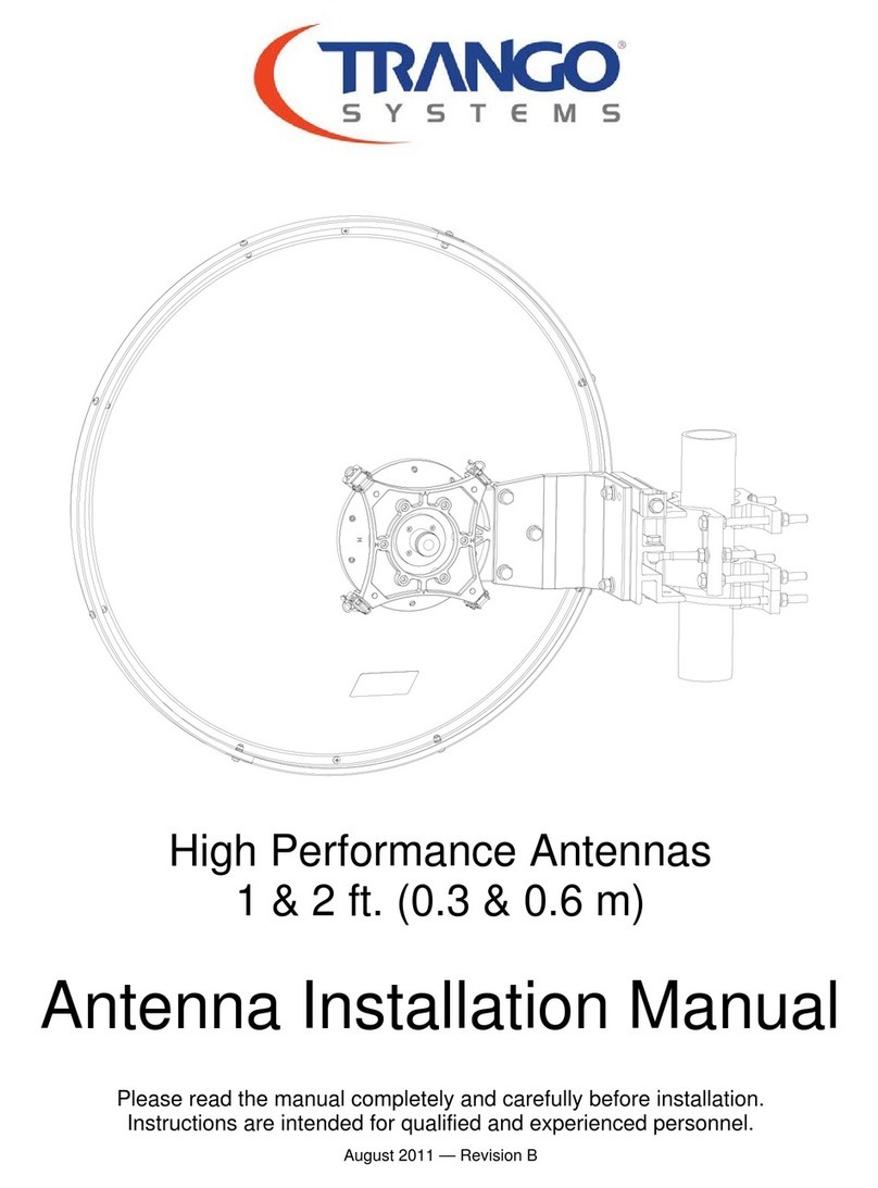Trango Systems AD-S1 series Manual de usuario Trango Systems AD-S1 series Manual de usuario