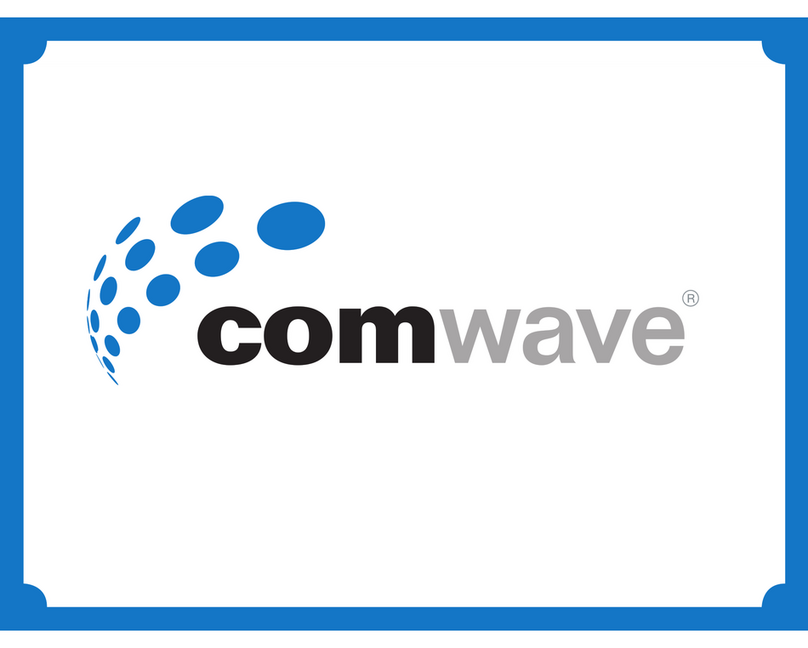 comwave 502 Manual de usuario