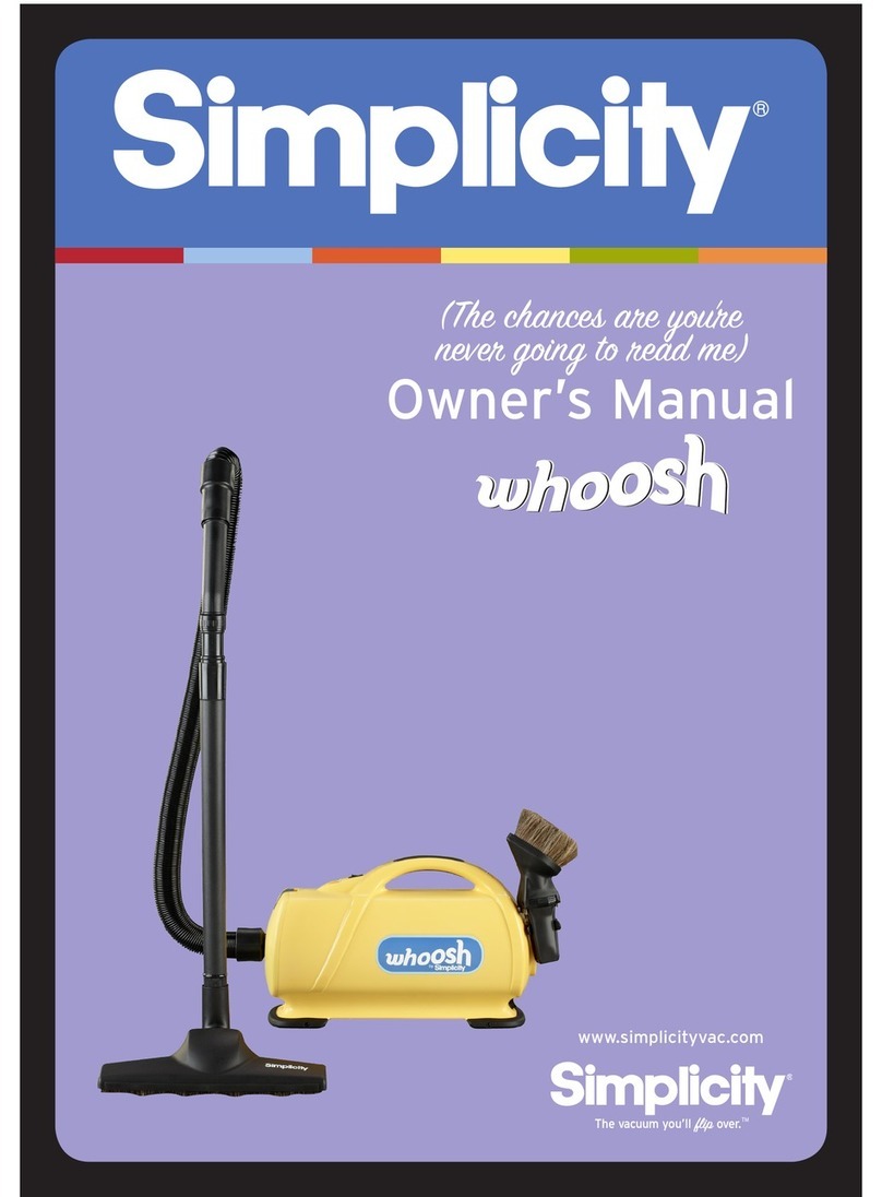 Simplicity Whoosh Manual de usuario