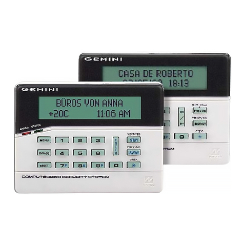 NAPCO Gemini GEM-P1664EX Manual de instalación