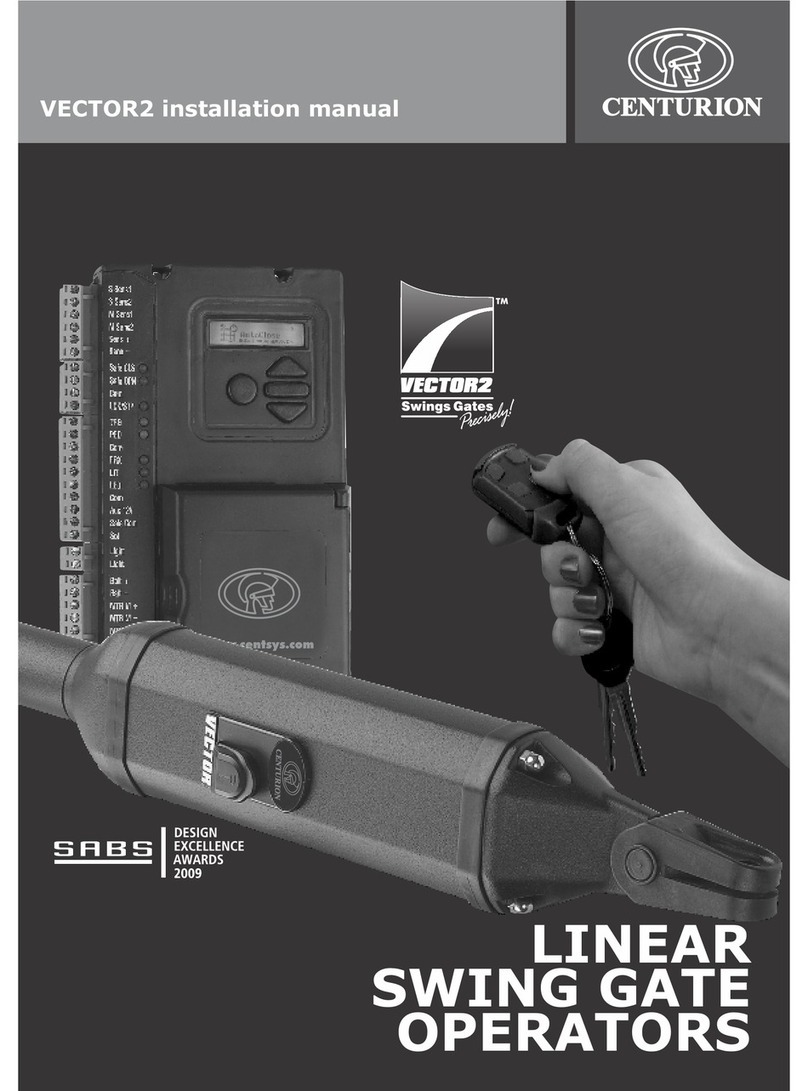Centurion VECTOR2 Manual de usuario