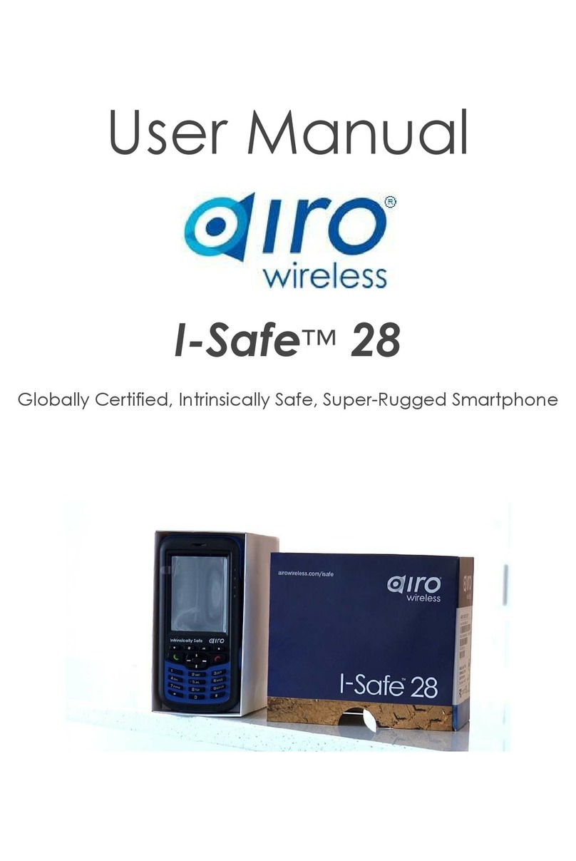 Airo I-Safe 28 Manual de usuario