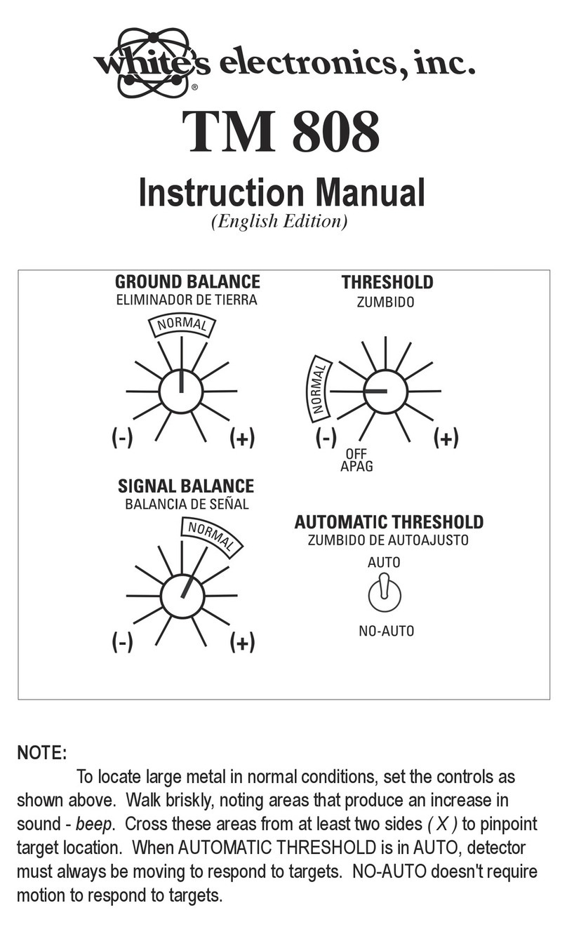 Whites TM 808 Manual de usuario