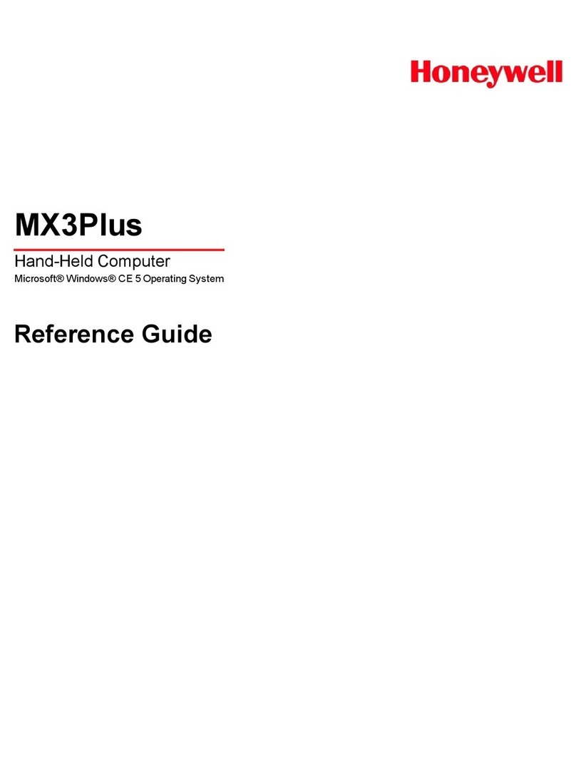 Honeywell MX3PLUS Manual de usuario