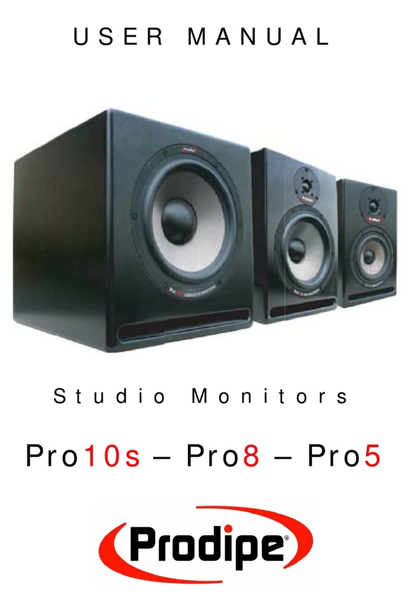 Prodipe Pro10s Manual de usuario