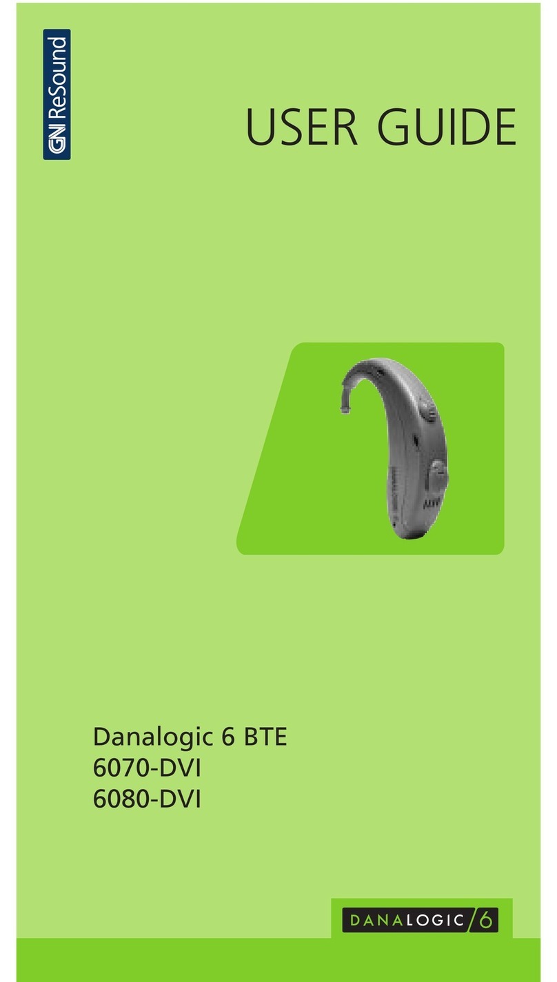 GN Resound Danalogic 6 6070-DVI Manual de usuario GN Resound Danalogic 6 6070-DVI Manual de usuario