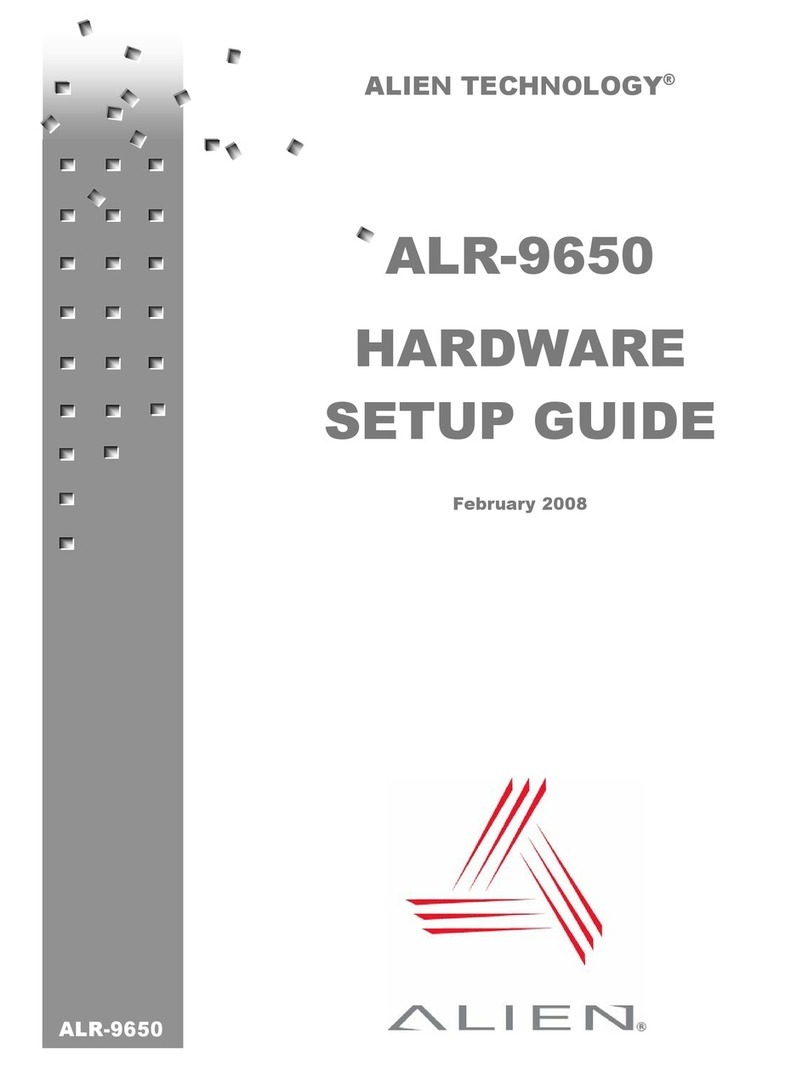 Alien ALR-9650 Manual de usuario