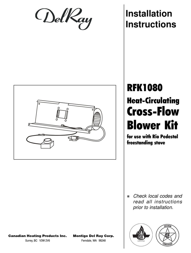 DelRay RFK1080 Manual de usuario