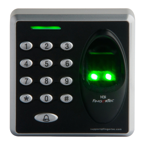 FingerTec H3i Manual de usuario