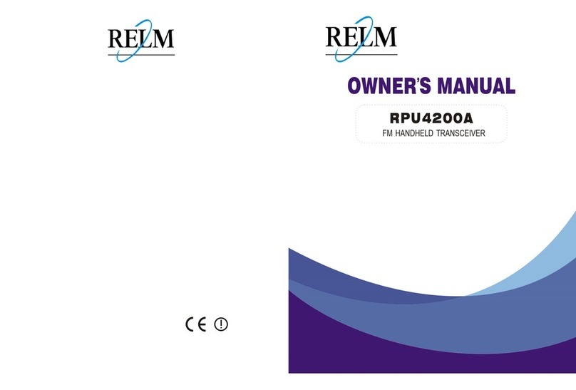 RELM RPU4200A Manual de usuario