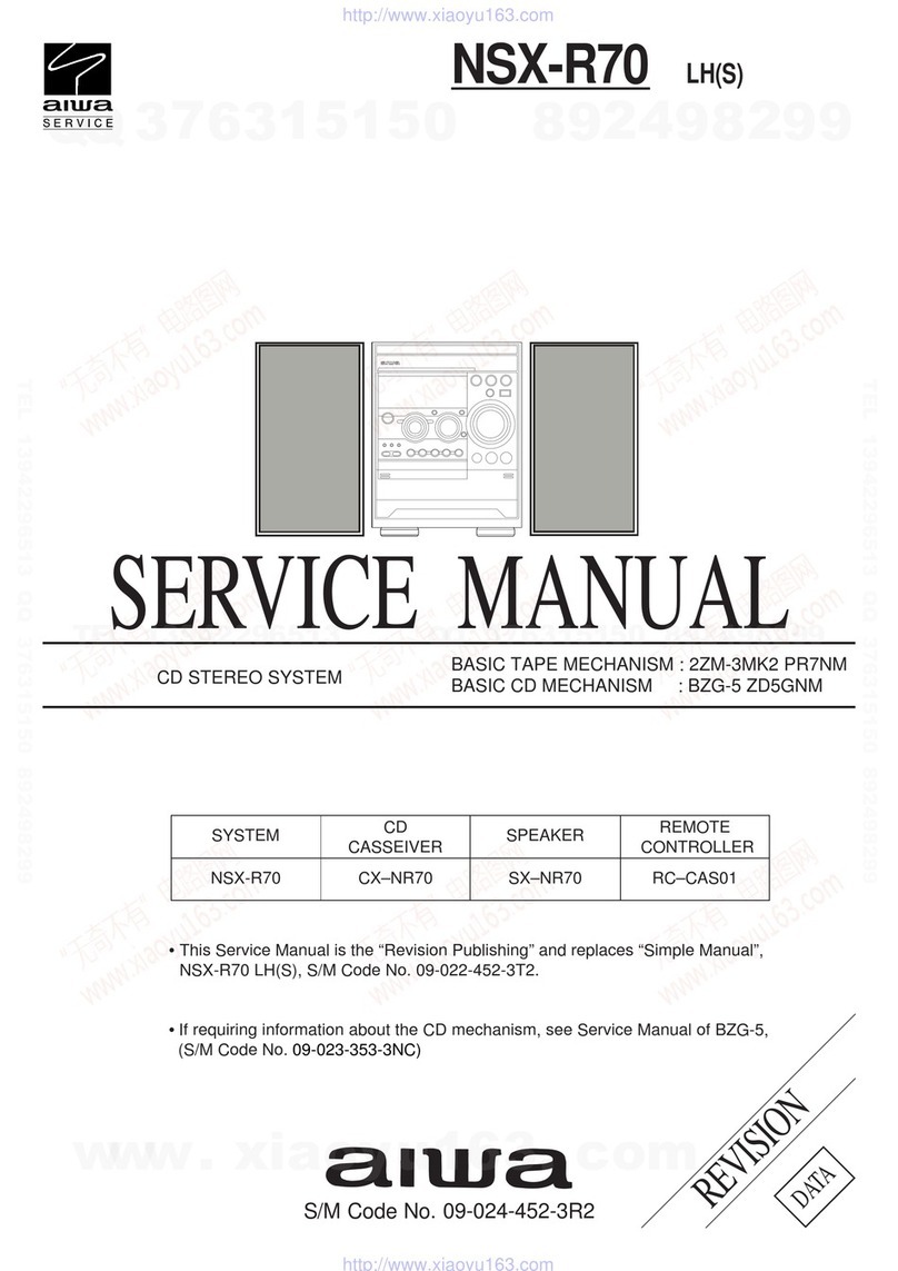 Aiwa NSX-R70 Manual de usuario