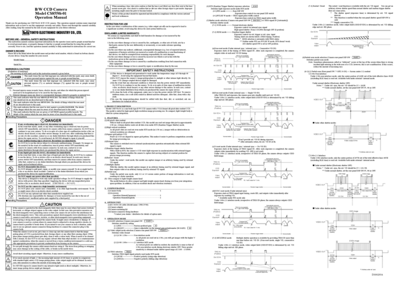 Tokyo Electronic CS8550i-01 Manual de usuario Tokyo Electronic CS8550i-01 Manual de usuario