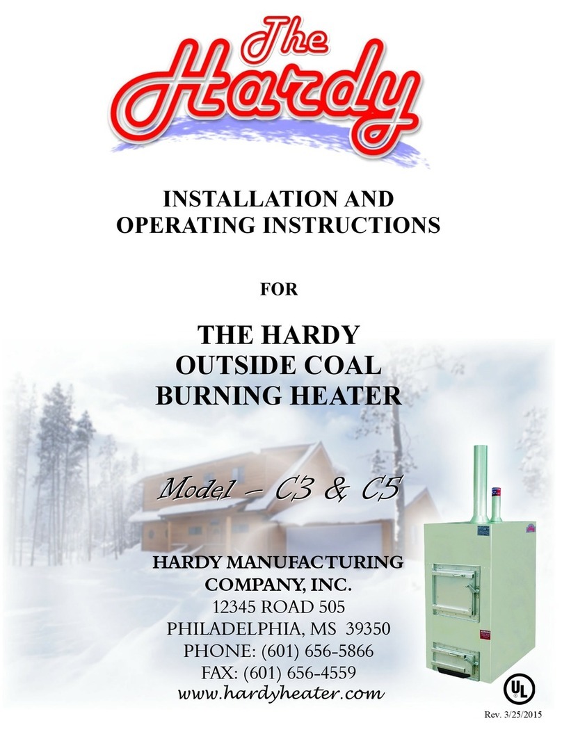 Hardy C3 Manual de usuario