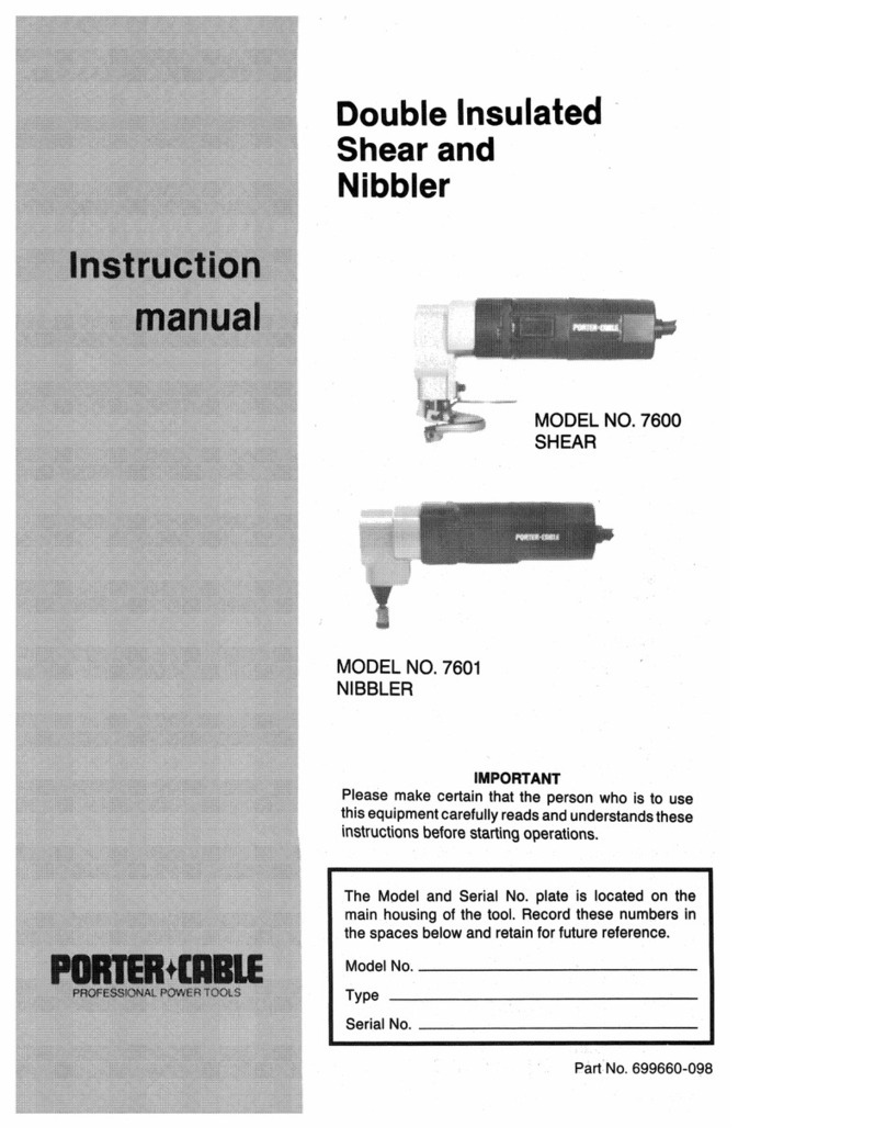 DeWalt 7600 Manual de usuario