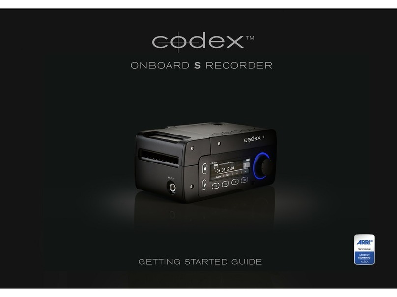 Codex Onboard S Manual de usuario