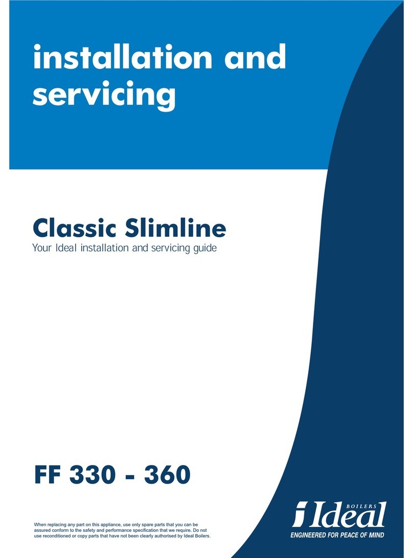 Ideal Boilers Classic FF 360 Manual de usuario