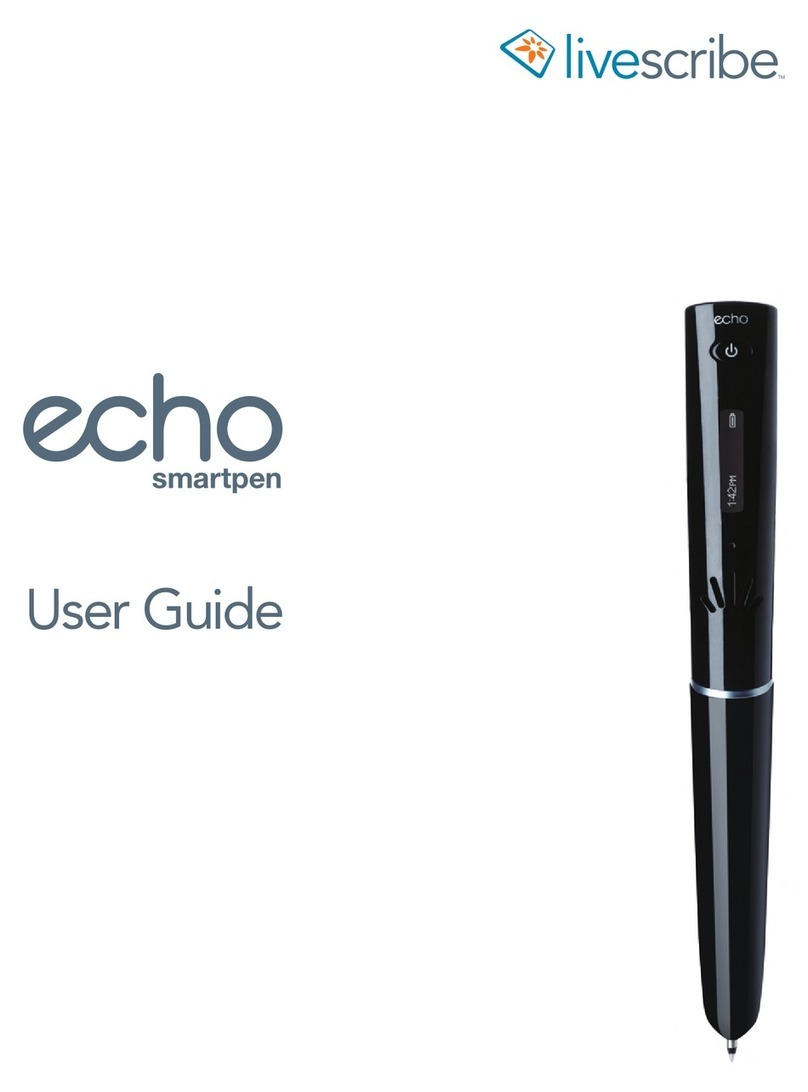 Livescribe Echo Manual de usuario