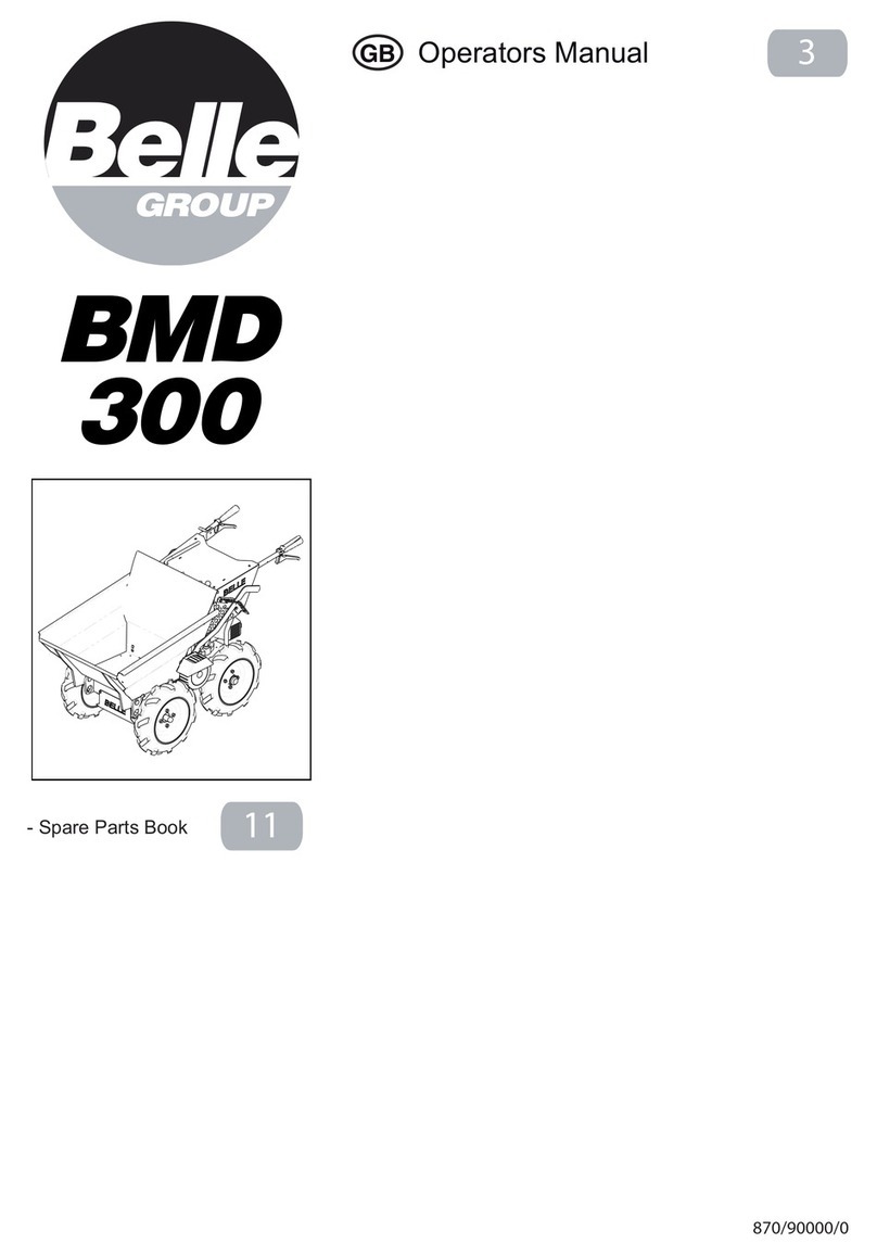 Belle Group BMD 3000 Manual de usuario