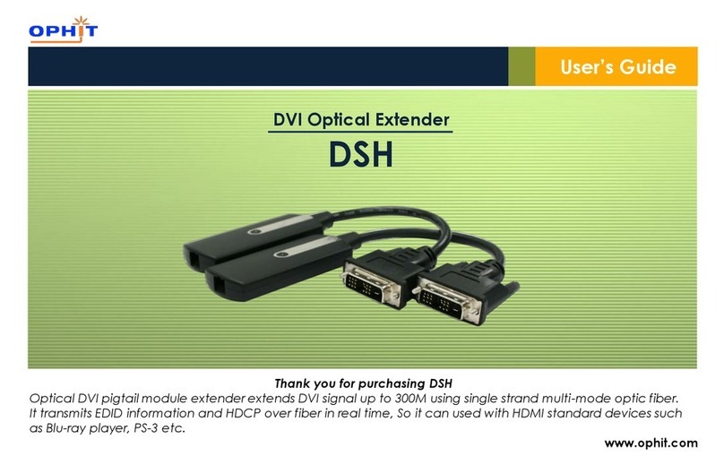 Ophit DSH Manual de usuario