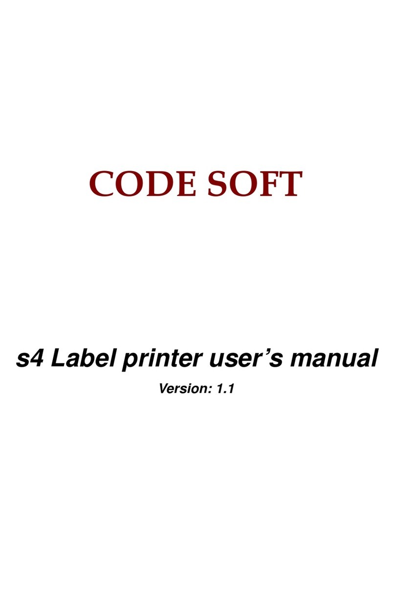 Codesoft s4 Manual de usuario