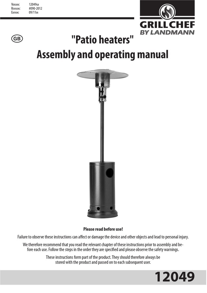 GrillChef 12049 Instrucciones de uso