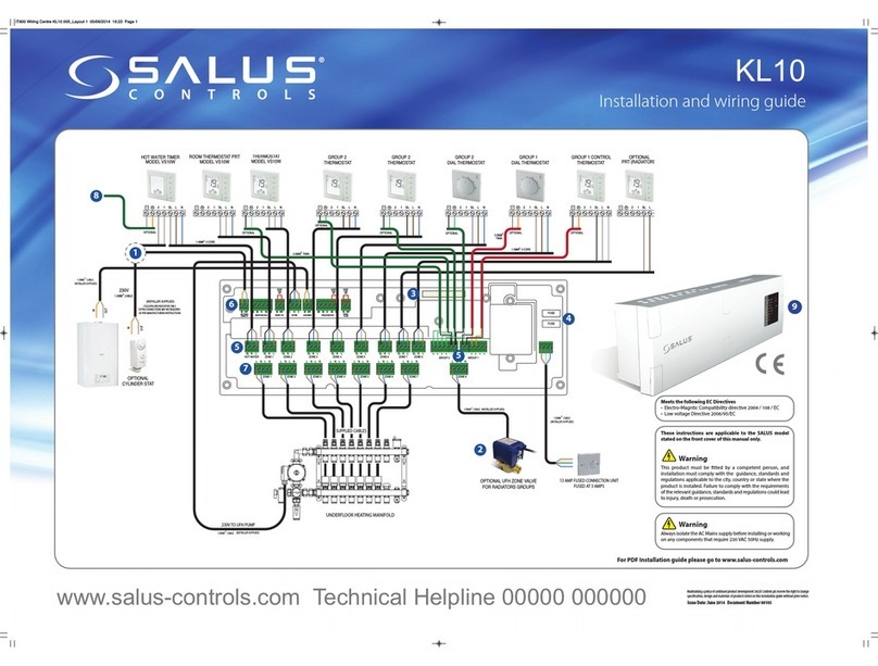 Salus KL10 Manual de usuario