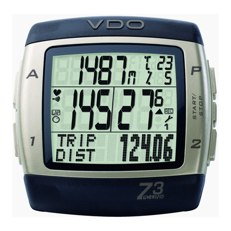VDO Z Series Manual de usuario