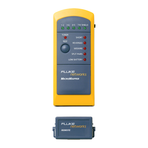 Fluke MicroMapper Manual de usuario