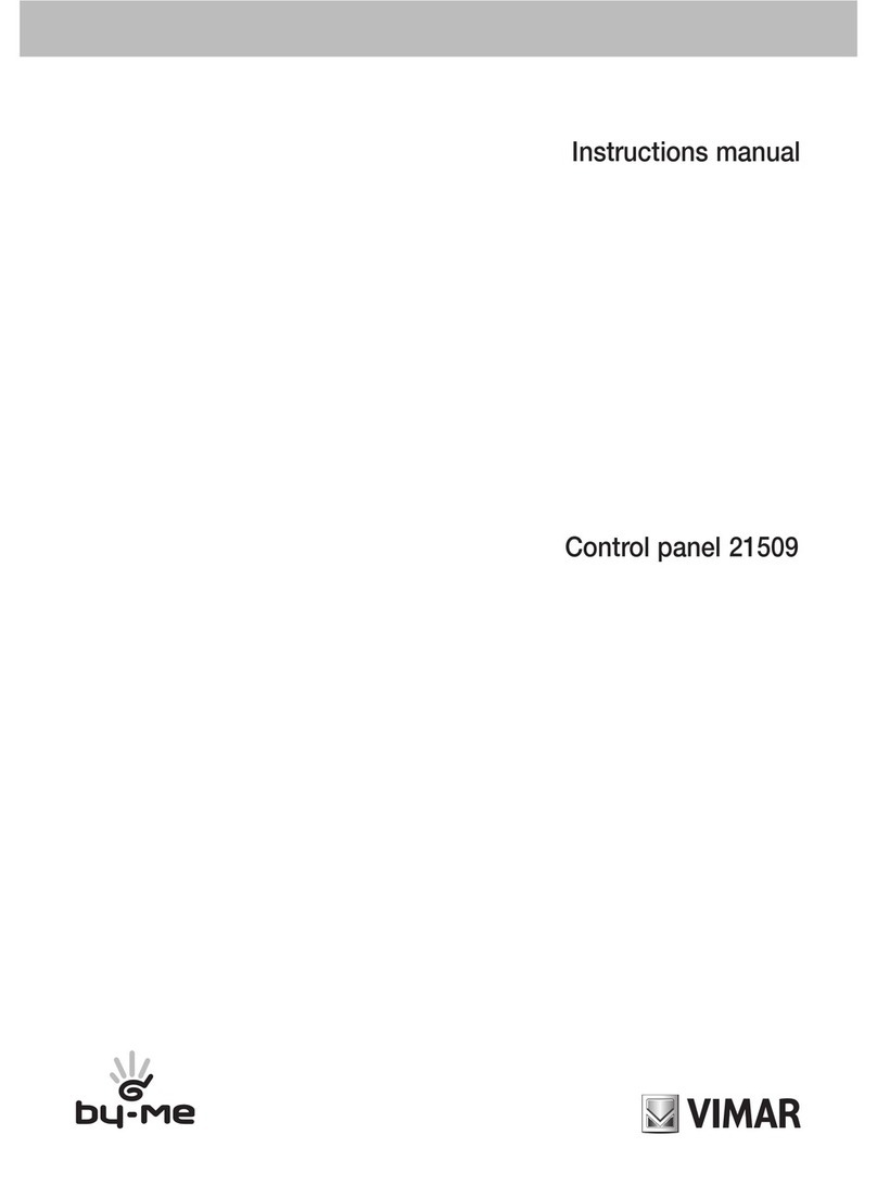 Vimar By-Me 21509 Manual de usuario