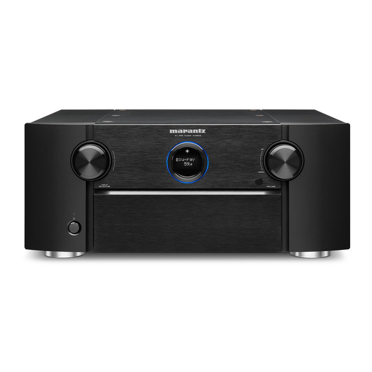 Marantz AV8802 Manual de usuario