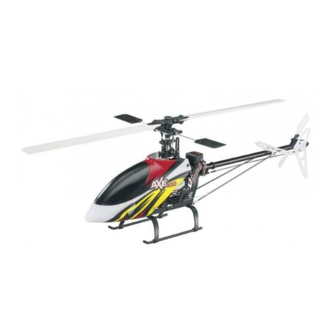 Heli-Max AXE 400 RTF Manual de usuario