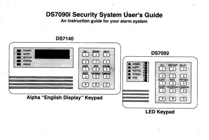 Detection Systems DS7090i Manual de usuario
