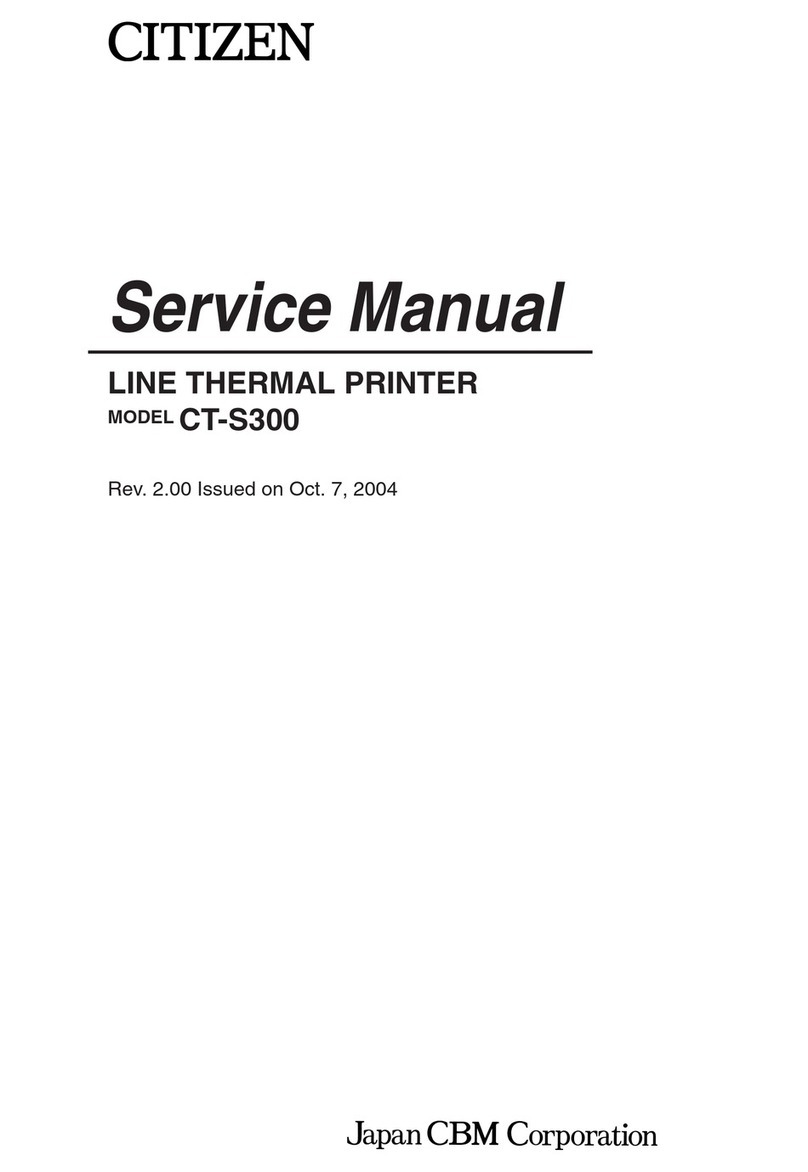 Citizen CT-S300 Manual de usuario