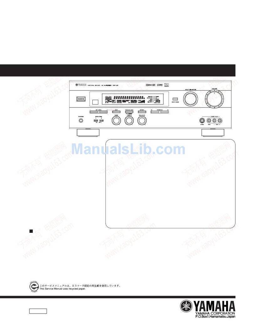Yamaha DSP-A5 Manual de usuario