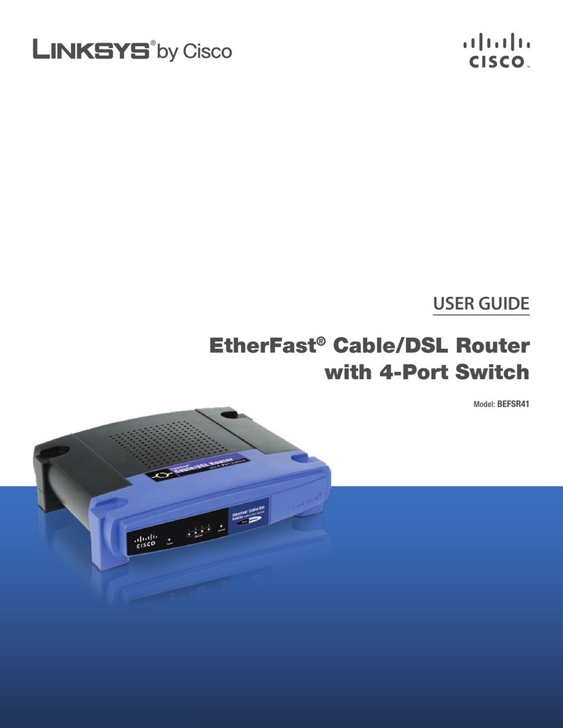 Linksys BEFSR41 - EtherFast Cable/DSL Router Manual de usuario
