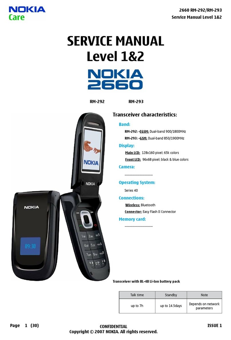 Nokia 2660 RM-292 Manual de usuario