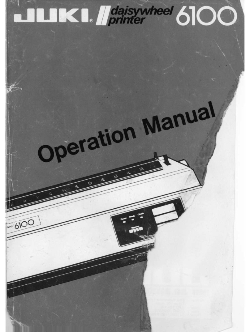 JUKI 6100 Manual de usuario