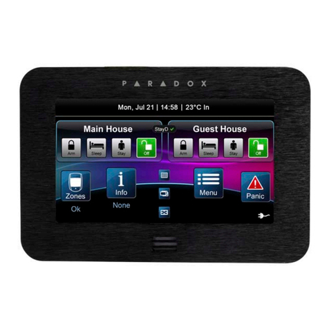 Paradox TM40 Manual de usuario