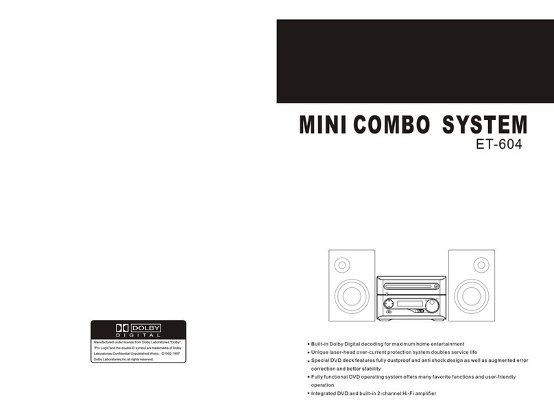Easy Touch ET-604 Manual de usuario