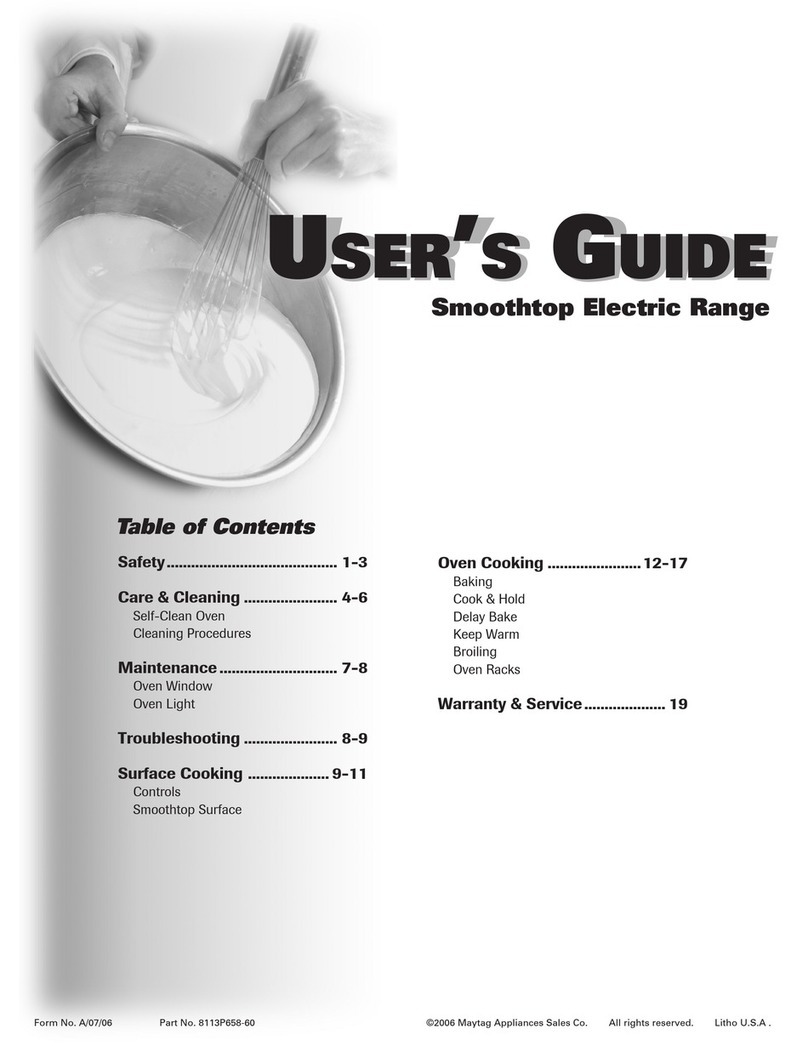 Maytag PER3725ACW Manual de usuario