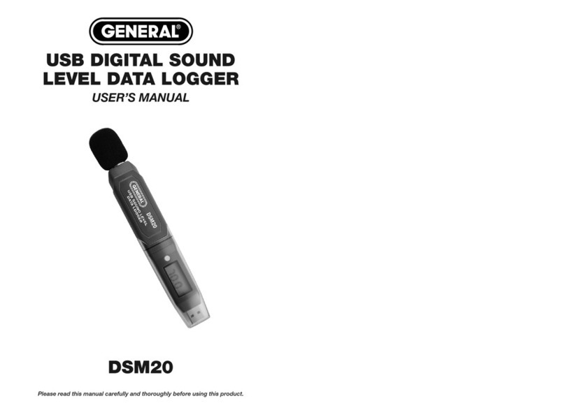General DSM20 Manual de usuario