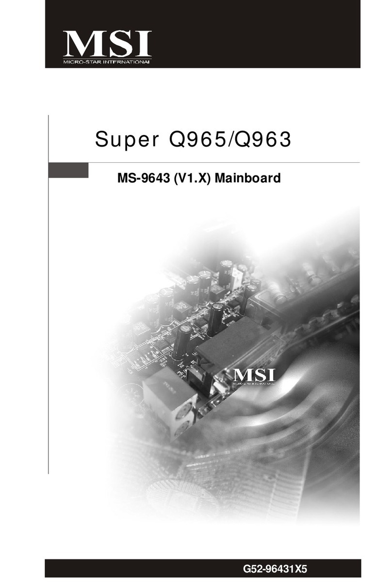 MSI Super Q965 Manual de usuario